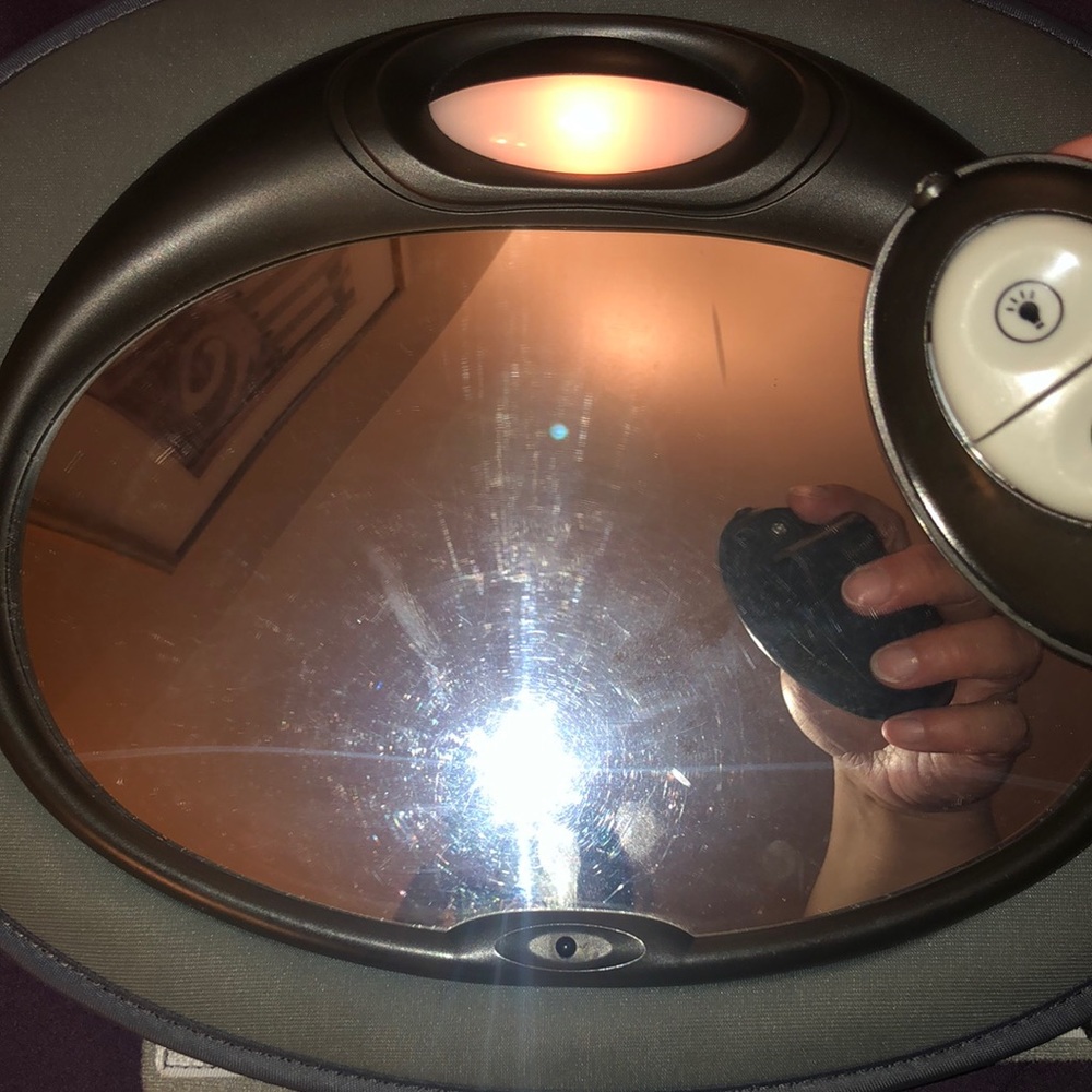 Safe Fit Lights and Sounds car mirror